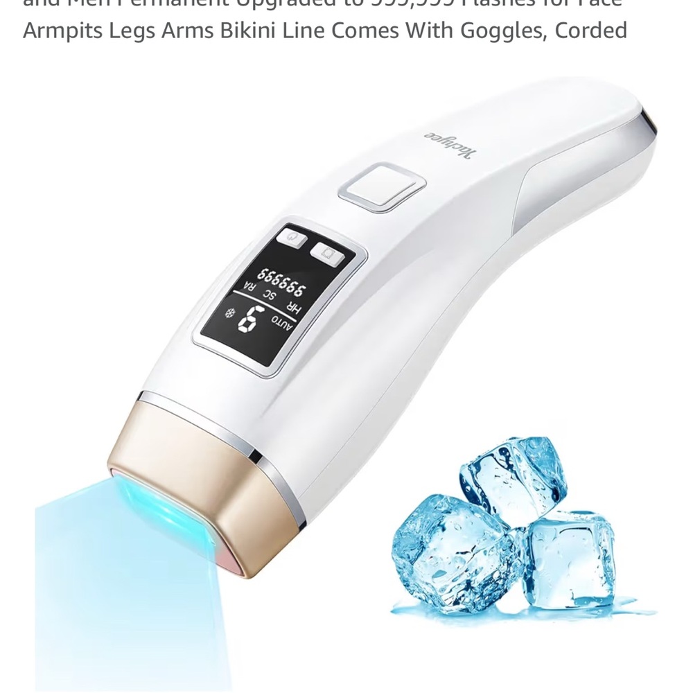 Aachyee IPL Hair Removal Device with Ice Cooling